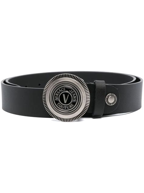 versace leather belt uk|Versace jeans couture belt women's.